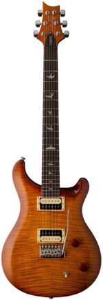 PRS Paul Reed Smith SE Custom 22 Electric Guitar with Gig Bag, Vintage Sunburst