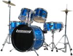 Ludwig LJR1062 5 Piece Drum Set with Cymbals Blue
