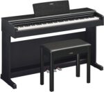 Yamaha YDP144 Arius Series Piano with Bench, Black