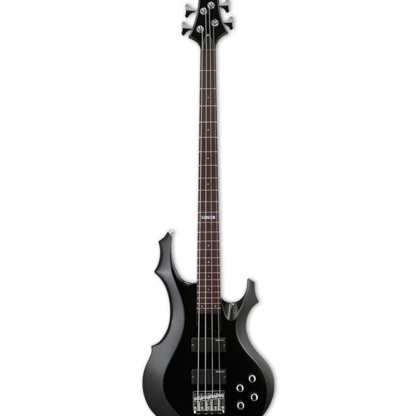 ESP LTD Standard F104 Electric Bass Guitar, Black