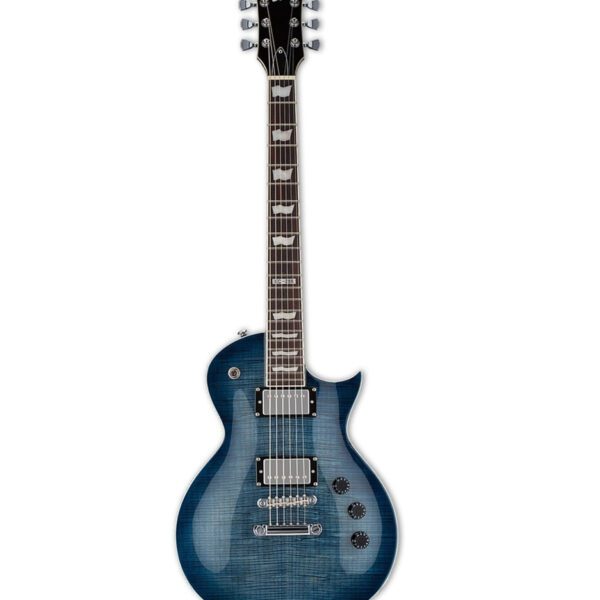 ESP LTD EC-256FM Electric Guitar, Cobalt Blue