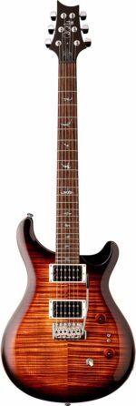 PRS 35th Anniversary SE Custom 24 Black Gold Burst Electric Guitar