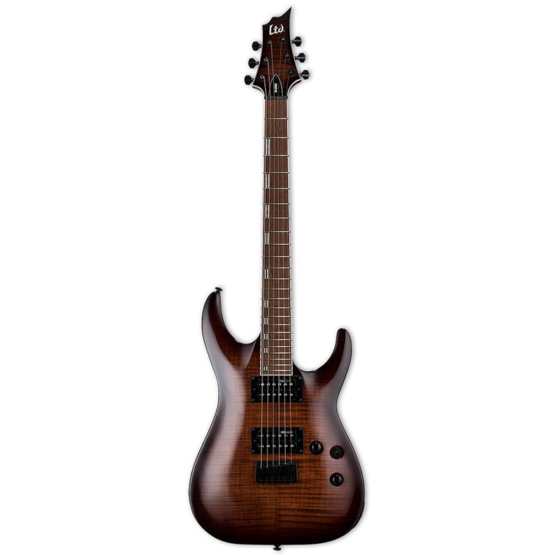 ESP LTD H-200FM Dark Brown Sunburst Electric Guitar