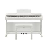 Yamaha YDP144 Arius Series Piano with Bench, White
