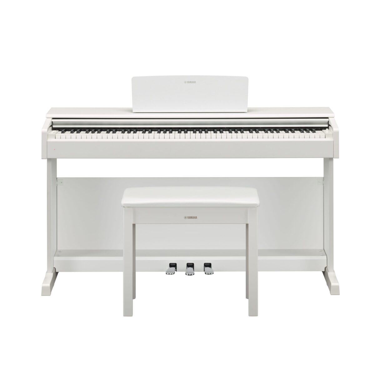 Yamaha YDP144 Arius Series Piano with Bench, White