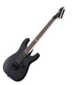 ESP LTD M-400 Series with Floyd Rose Tremolo Black Satin Colour Guitar
