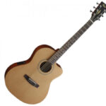 Cort JADE1E-OP Acoustic-Electric Guitar With Bag