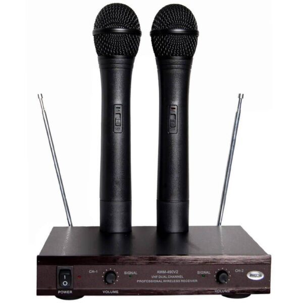 Ahuja AWM-490V2 Dual PA Wireless Microphone