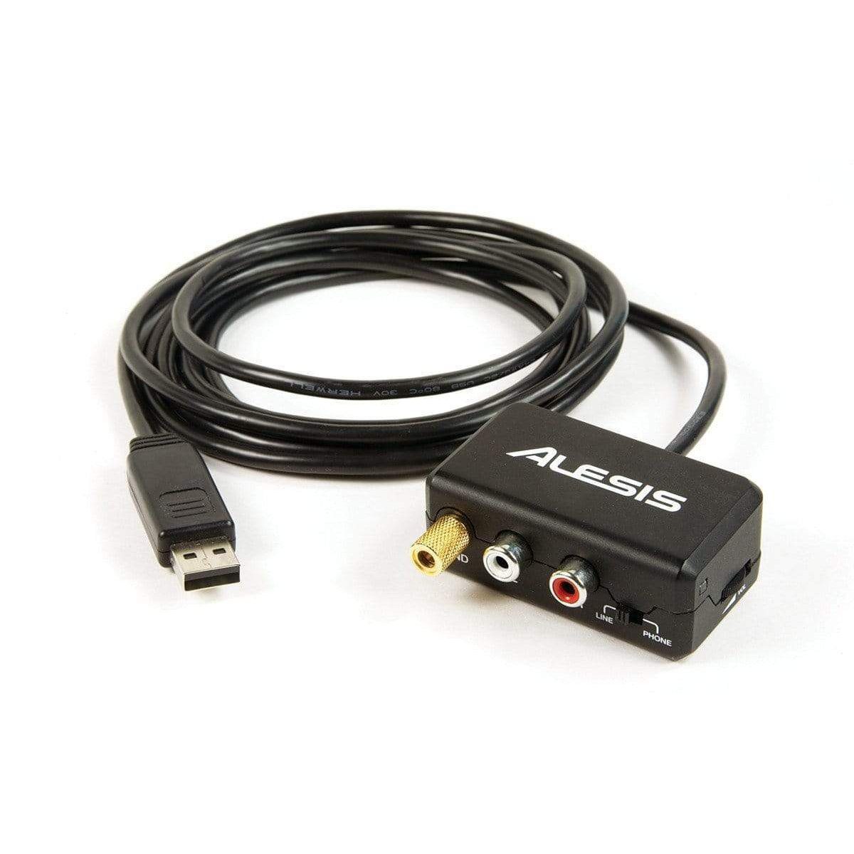 Alesis PhonoLink Stereo RCA-to-USB Cable Interface