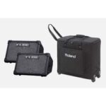 Roland CUBE Street EX PA Pack - Battery-Powered Stereo Amplifier Pack of two with Travel Bag