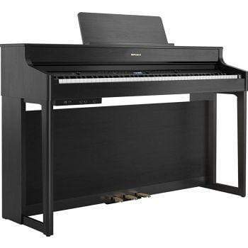 Roland HP702-CH+KSH704/2CH Digital Piano - Charcoal Black