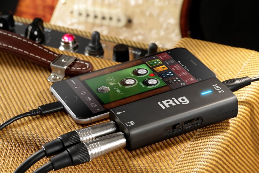 IK Multimedia iRig HD 2 Guitar Interface for iOS, Mac and PC