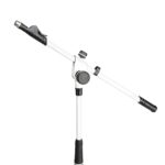 Gravity - MS 4322 W Microphone Stand with Folding Tripod Base White