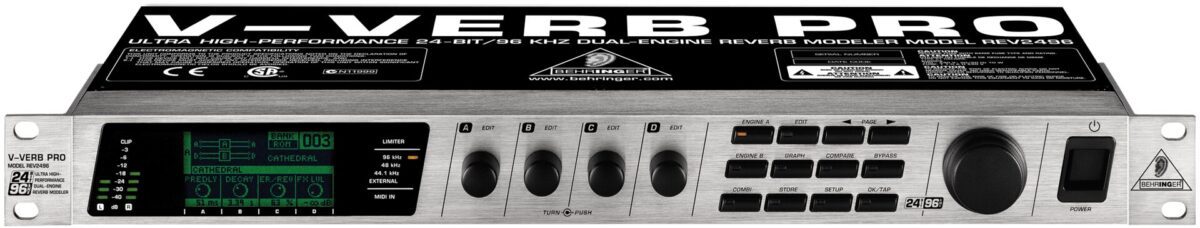 Behringer REV2496 Effects and Signal Processors