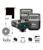 Xvive U5T2 Dual Channel Lavalier Microphone Wireless System for DSLR Cams