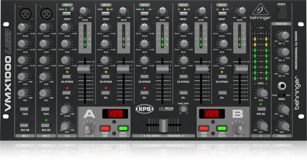 Behringer VMX1000USB DJ Mixers