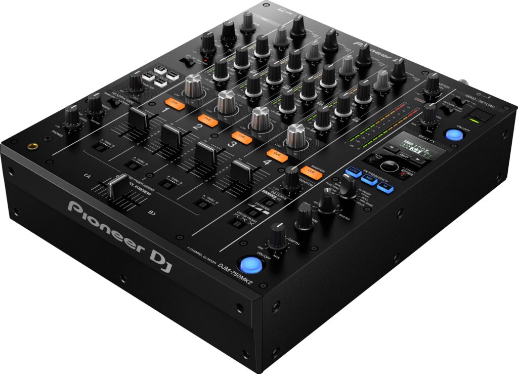 Pioneer DJ DJM-750MK2 4-channel performance DJ mixer