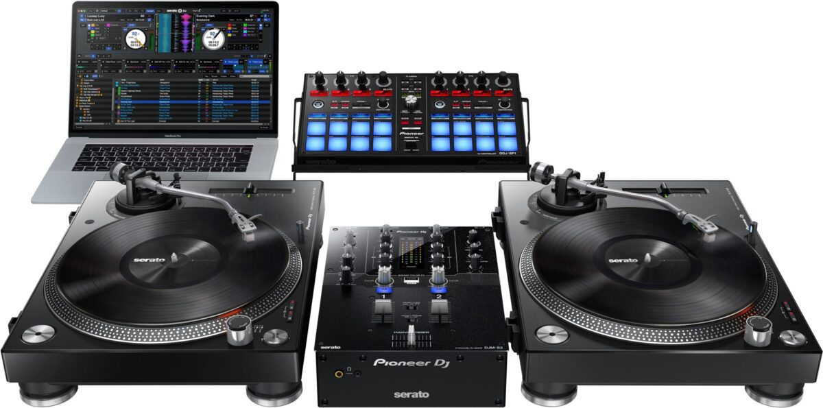 Pioneer DJ DJM-S3 2-channel mixer for Serato DJ Pro