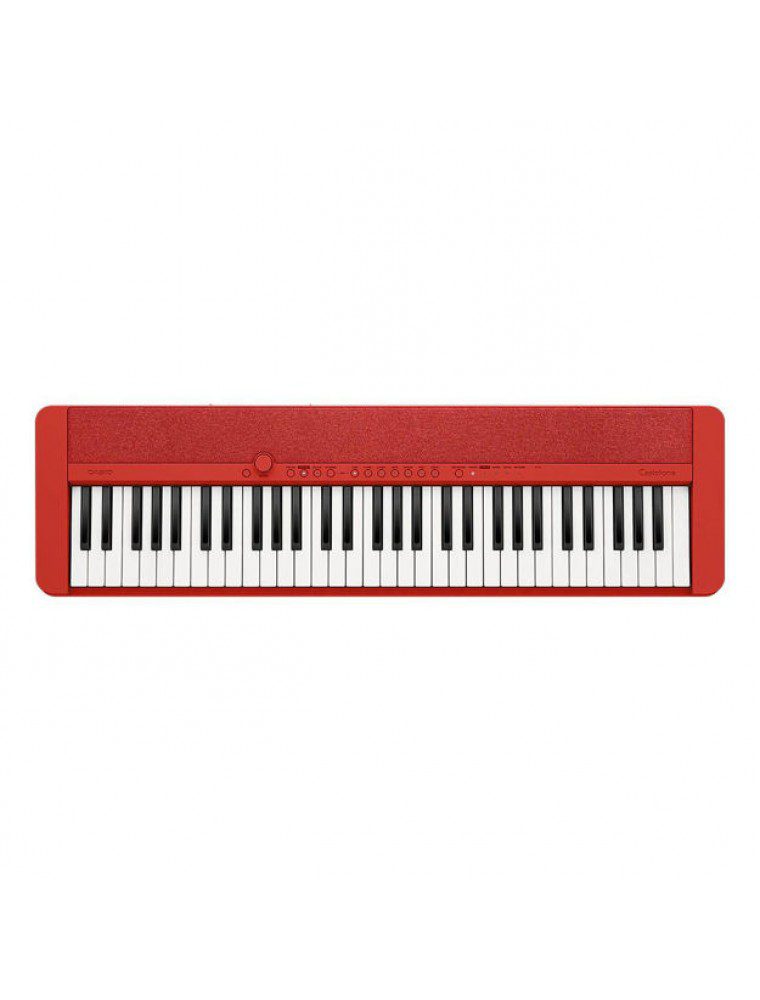 Casio | CT-S1RD 61-key Portable Keyboard - Red + ADE95100 LE power Adapter