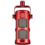 Sontronics PODCAST PRO Supercardioid Dynamic Broadcast Microphone (Red)