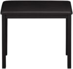 Casio CB7 BK Piano Bench with Padded Seat, Black