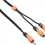 Bespeco - SLYMSR180 - 3.5mm JK to RCA Male 1.8M Cables
