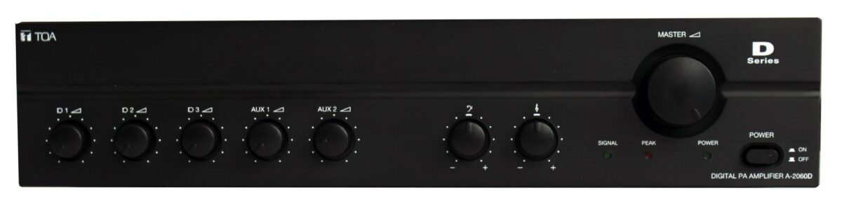 Toa A-2060DD-EB Digital Mixer Amplifiers