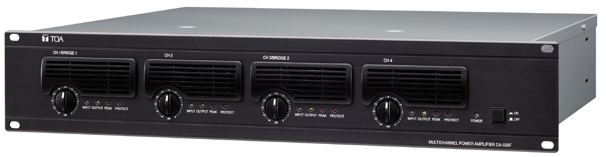 Toa DA-550F Multichannel Power Amplifier - Audio Shop Dubai