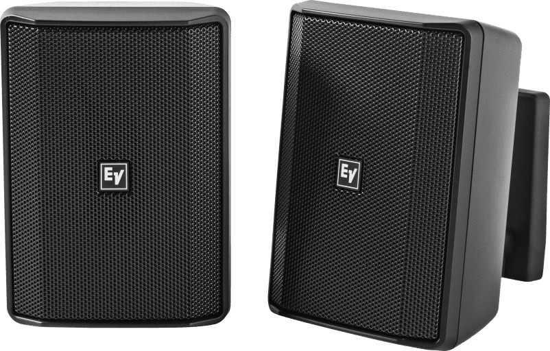 Electro-Voice EVID-S4.2TB 4" Cabinet 70/100V Speaker- Black