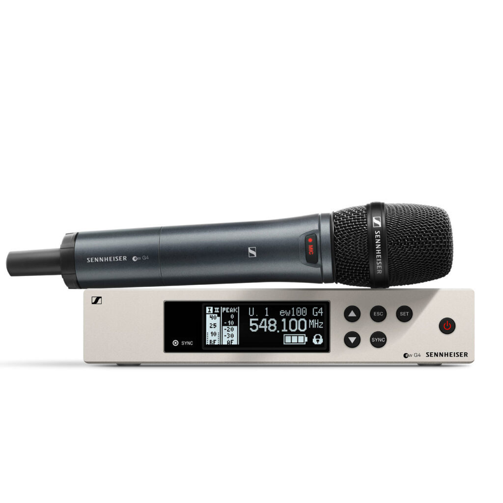 Sennheiser EW 100 G4-865-S Wireless Handheld Microphone System