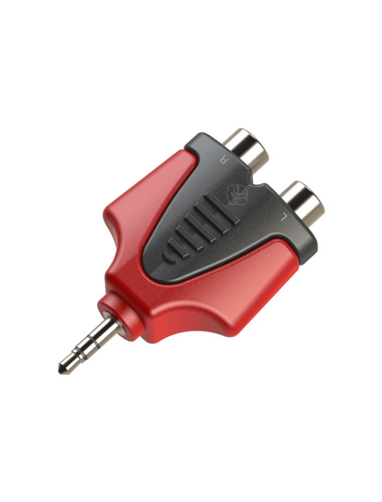 RoxTone - RPAN350 - 2RCA Female to Jk 3.5mm Male Adapter