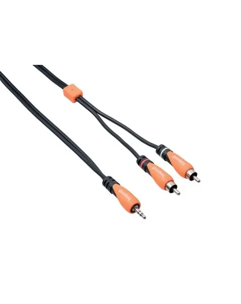 Bespeco - SLYMSR300 - 3.5mm JK to RCA Male 3M Cables