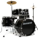 Ludwig LJR1061DIR 5-Piece JR Outfit Black
