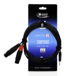 H-Ban MX3-M1-030 3.5mm - 2xXLRF 3M Cables