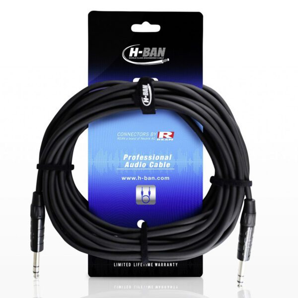 H-Ban QQ3-M0-100 1/4 10M Balanced Cable