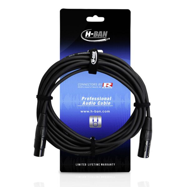 H-Ban XX3-M0-050 XLRF-XLRM 5M Microphone Cable