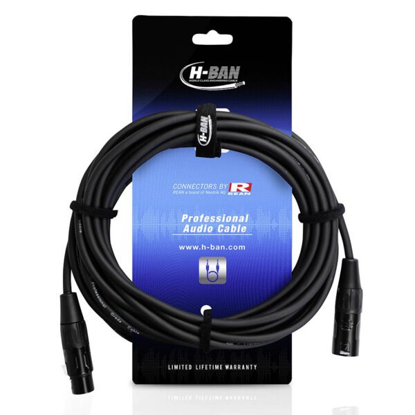 H-Ban XX3-M0-075 XLRF-XLRM 7.5M Microphone Cable
