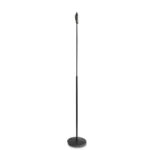 Gravity Round Base Mic Stand With One Hand Clutch