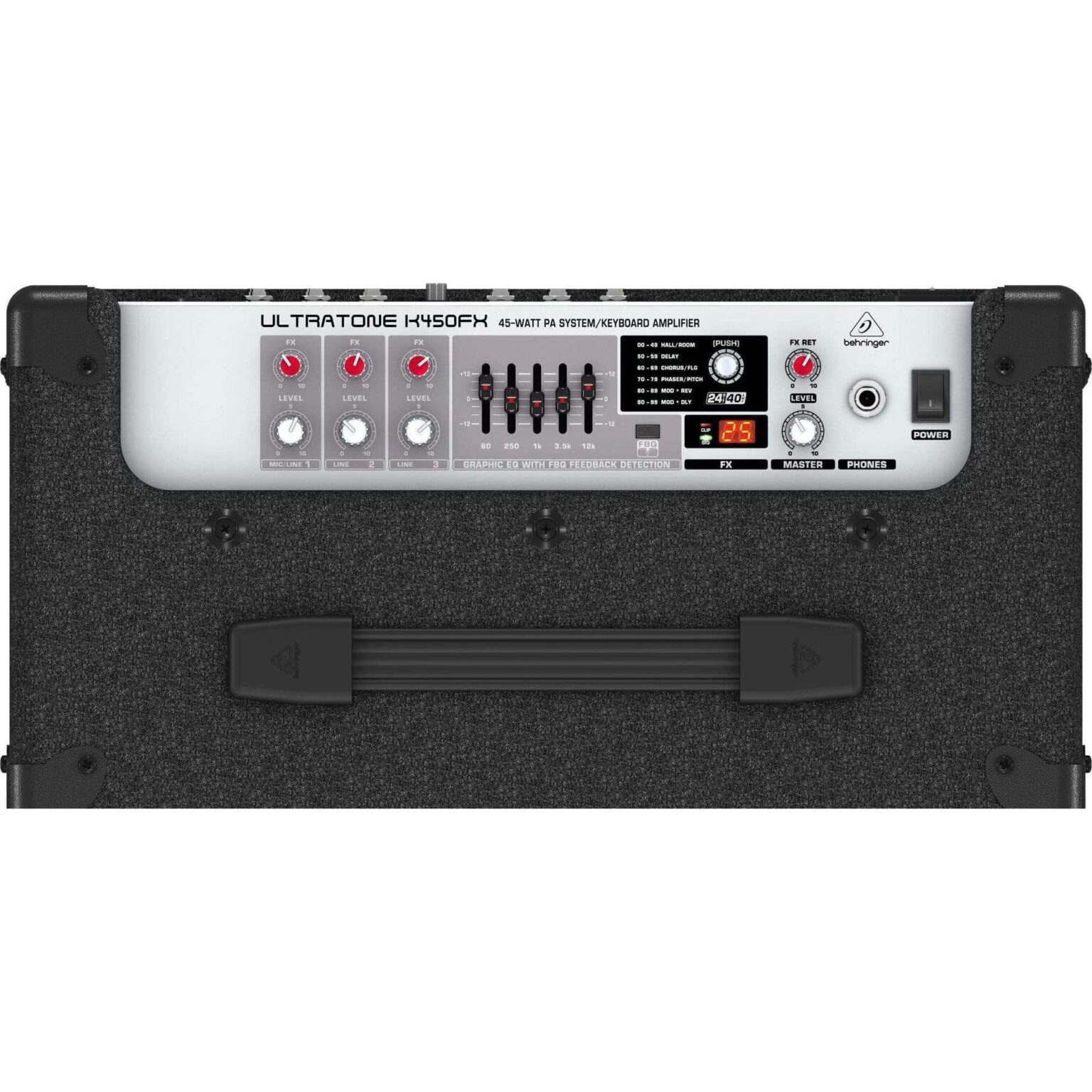 Behringer Ultratone K450FX Keyboard Amplifier Audio Shop Dubai