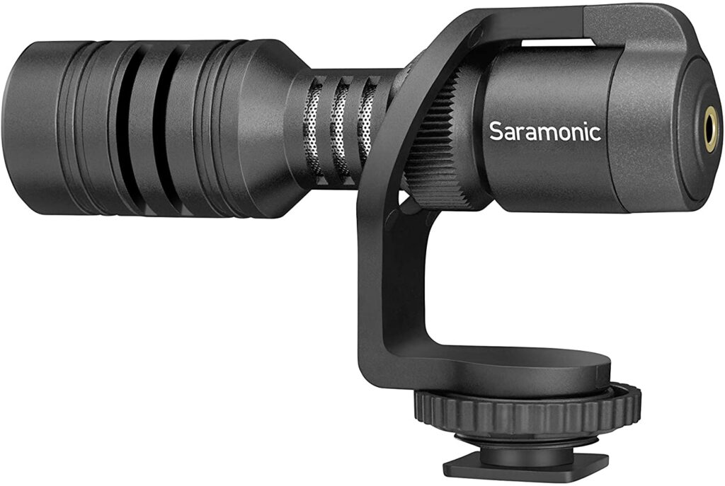 Saramonic Vmic Mini Condenser Video Microphone for DSLR & Smartphone