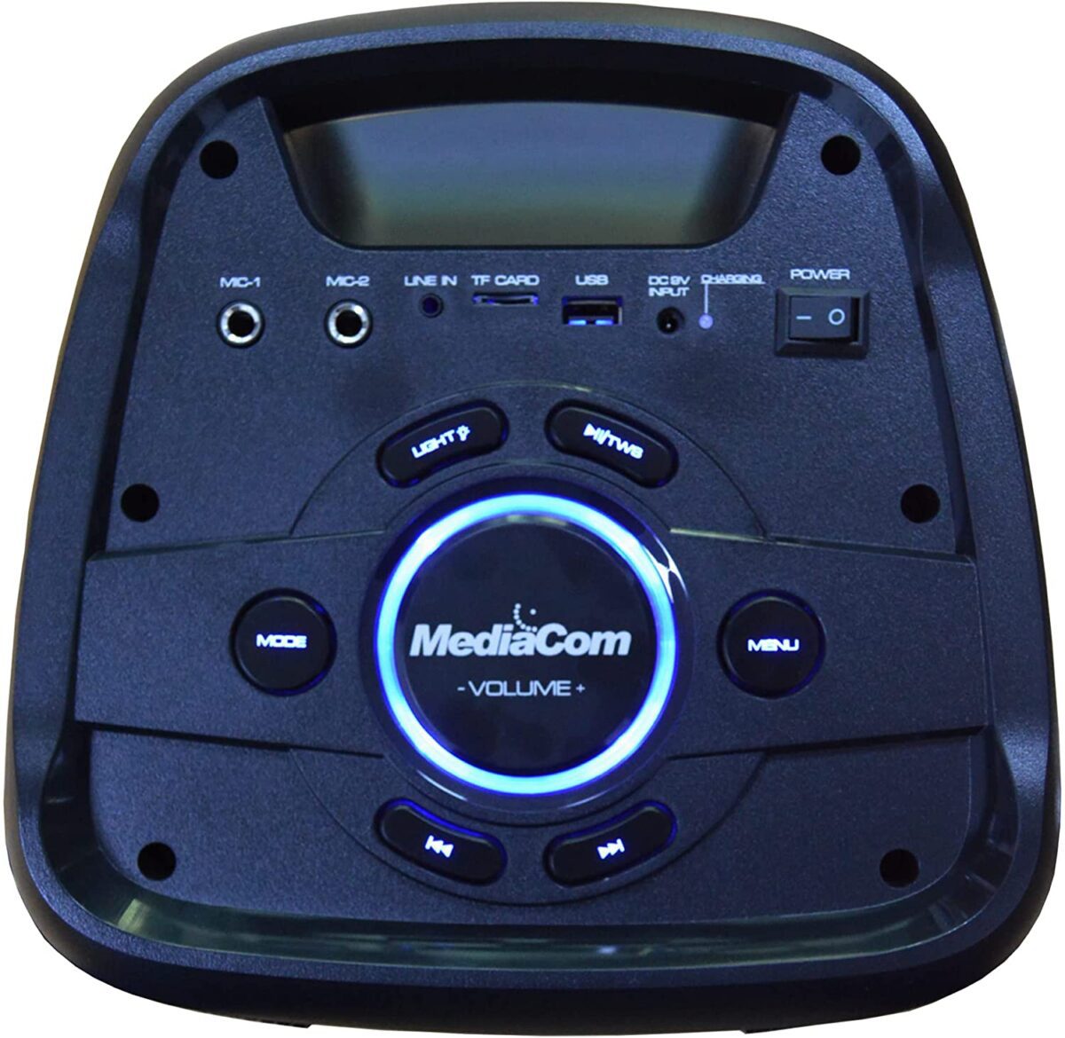 MediaCom MCI 525 Party Speaker with 2 Wireless Professional Microphone