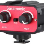 Saramonic SR-AX100 Passive 2-Channel Audio Adapter for DSLR Cameras