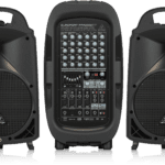 Behringer Europort PPA2000BT Portable PA System, Black