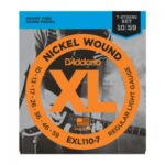 D'addario Electric Guitar 7 String Regular Light