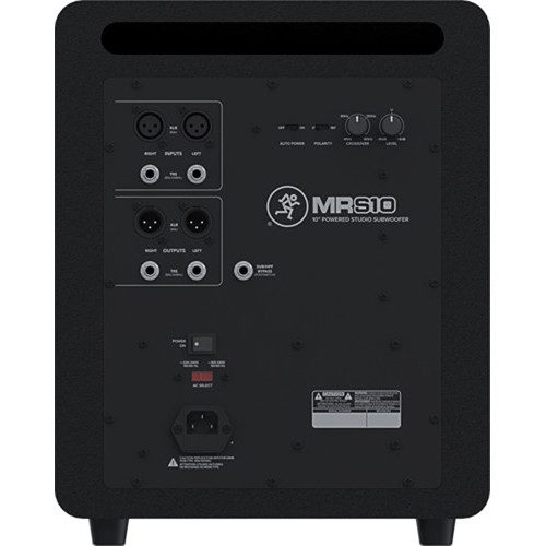 Mackie MRS10 - 10" Powered Subwoofer Studio Monitor