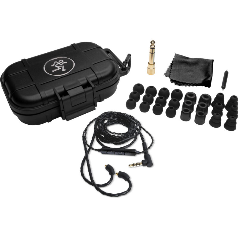 Mackie MP-460 Quad Balanced Armature In-Ear Monitors (Clear)