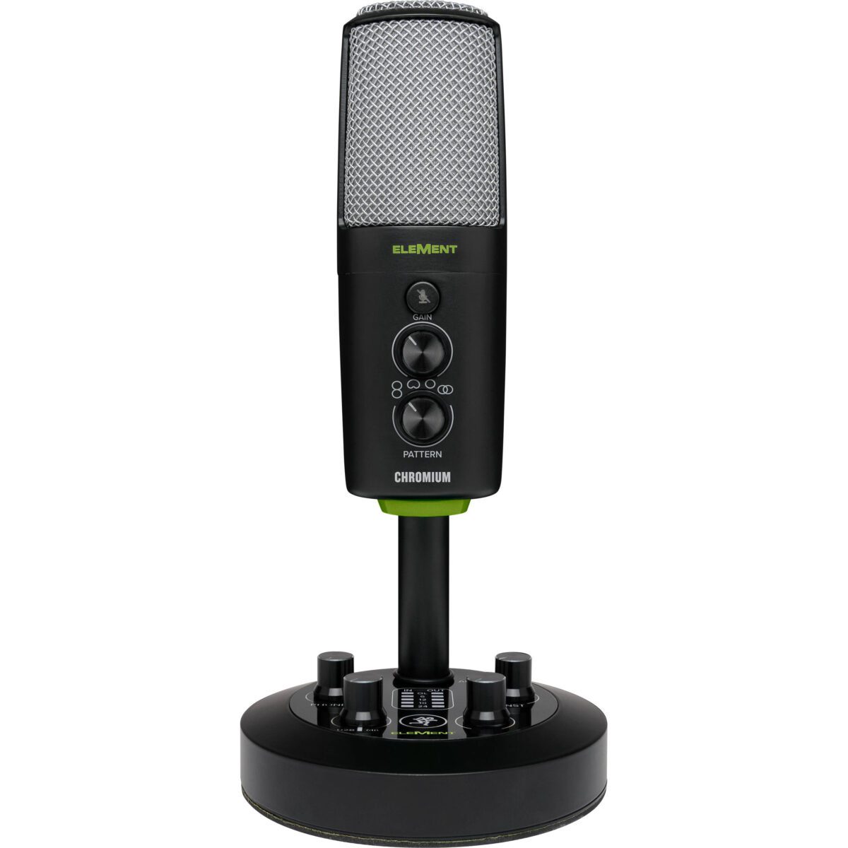 Mackie EleMent Series Chromium Premium USB Condenser Microphone