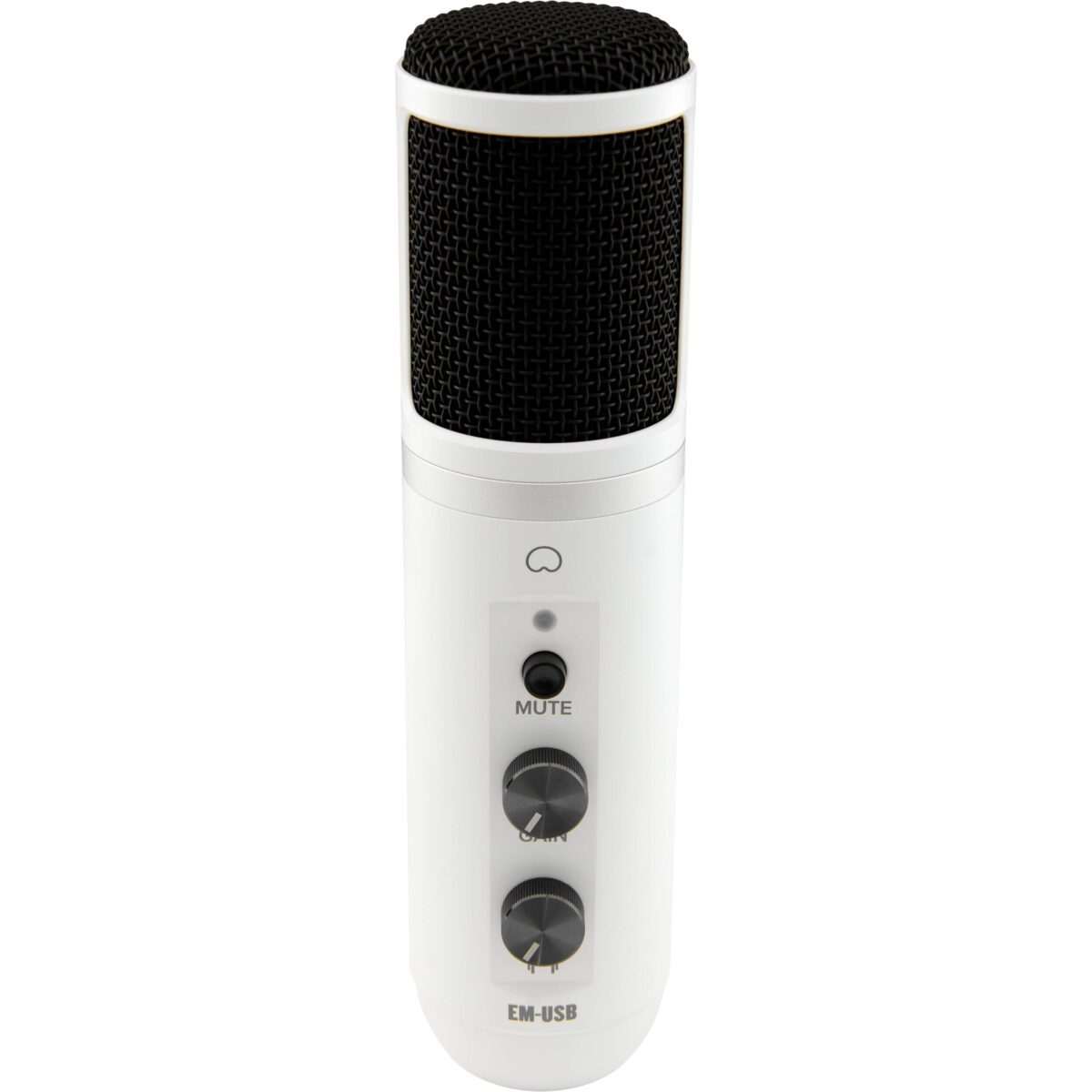 Mackie EM-USB EleMent Series USB Condenser Microphone (Limited Edition White)