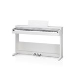 Kawai KDP75W ID Upright Digital Piano With Bench - Embossed White