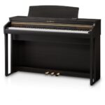Kawai CA48 Upright Digital Piano With Bench - Rosewood